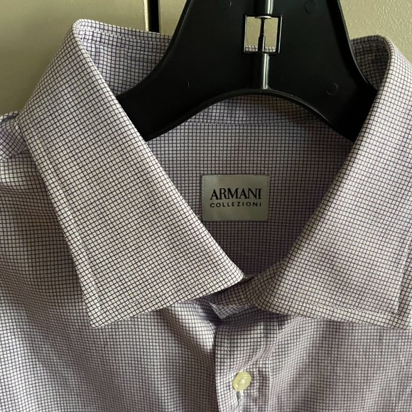 Armani Button Down Dress Shirt - Picture 5 of 5
